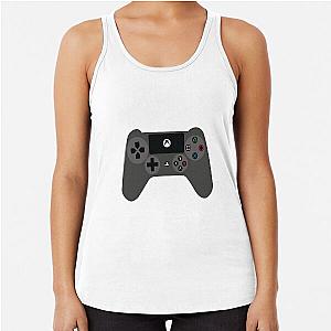 Joystick of a Typical Gamer Racerback Tank