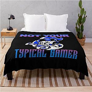 Not Your Typical Skeleton Design Throw Blanket