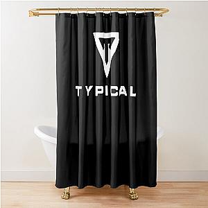 Typical Gamer Analogue Shower Curtain