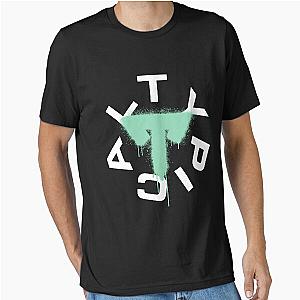 Typical Gamer Circle Text Typical Gamer Merch Essential Hoodie Long Sleeve Crewneck Sweatshirt