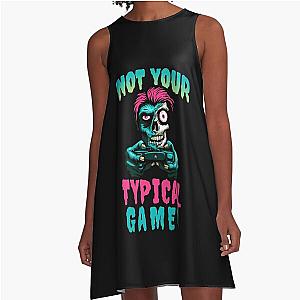 Not Your Typical Zombie A-Line Dress