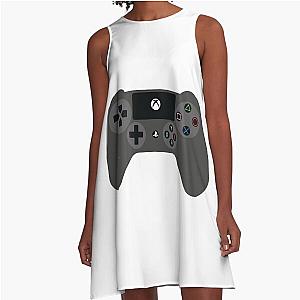 Joystick of a Typical Gamer A-Line Dress