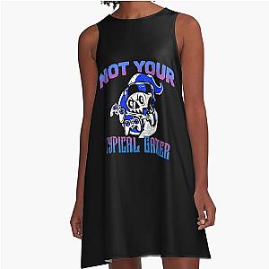 Not Your Typical Skeleton Design A Line Dress