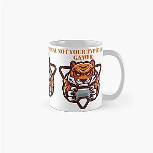 Not Your Typical Gamer Tiger Design Classic Mug