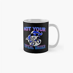Not Your Typical Gamer Skeleton Design Classic Mug