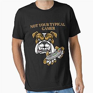 Not Typical Gamer Dog Design Essential T-Shirt