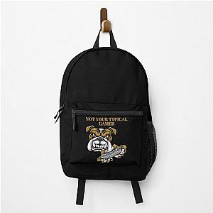 Not Your Typical Gamer Dog Design Backpack