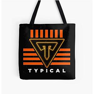 Typical Gamer Over Print Tote Bag