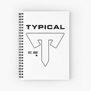 Typical Gamer Established Spiral Notebook