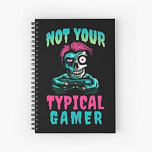 Not Your Typical Gamer Zombie Design Notebook