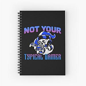 Not Your Typical Gamer Skeleton Design Notebook
