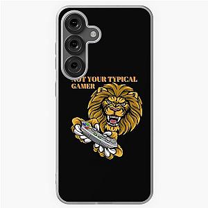 Not Your Typical Gamer Lion Design Samsung Galaxy Case