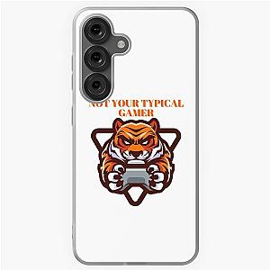 Not Your Typical Gamer Tiger Design Samsung Galaxy Soft Case