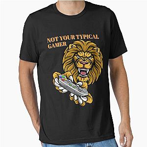 Not Your Typical Gamer Lion Design Essential T-Shirt