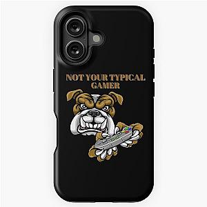 Not Your Typical Gamer Dog iPhone Case