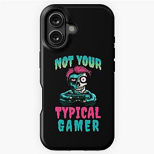 Not Your Typical Gamer Zombie Design iPhone Tough Case