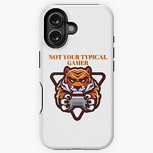 Not Your Typical Gamer Tiger Design iPhone Tough Case