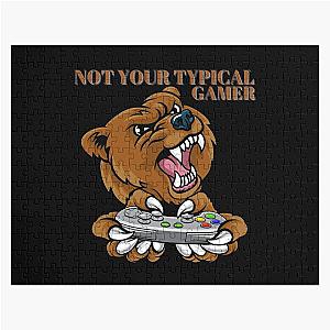 Not Your Typical Bear Design Jigsaw Puzzle