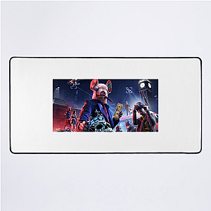 Watch Dogs Legion Iconic Masks and Cyber Uprising Motif Watch Dogs Legion Mouse Pads