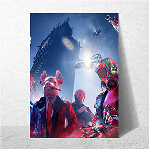 Watch Dogs Legion Hack The System Aesthetic Watch Dogs Legion Posters