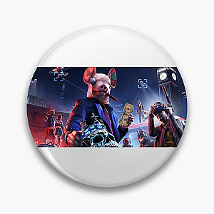 Watch Dogs Legion Iconic Masks and Cyber Uprising Motif Watch Dogs Legion Pins