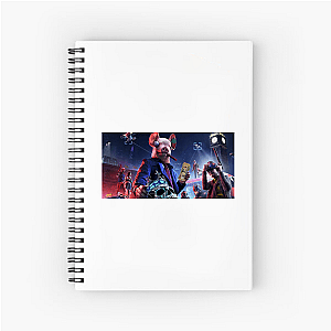 Watch Dogs Legion Iconic Masks and Cyber Uprising Motif Watch Dogs Legion Notebook