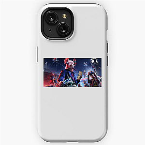 Watch Dogs Legion Iconic Masks and Cyber Uprising Motif Watch Dogs Legion iPhone Cases