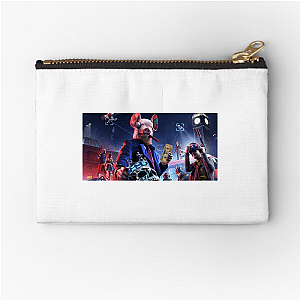 Watch Dogs Legion Iconic Masks and Cyber Uprising Motif Watch Dogs Legion Zipper Pouches