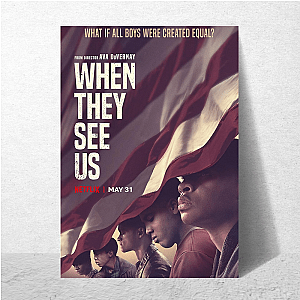 When They See Us The Central Park Five Story Style When They See Us Posters