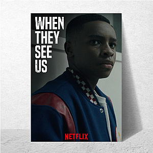 When They See Us Powerful and Moving Netflix Series Fashion When They See Us Posters