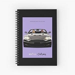 The Ultimate White Chick Spiral Notebook
