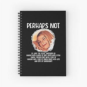 Funny White Chicks Movie Quote Spiral Notebook