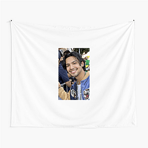 Xolo Maridueña Blue Beetle Power Aesthetic Xolo Maridueña Tapestries