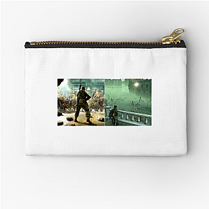 Zombie Army Brains Over Bullets Tee Zombie Army Zipper Pouches