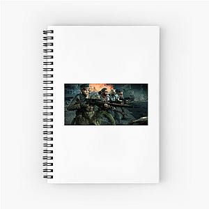 Zombie Army Iconic X Ray Kills and Undead Nazis Motif Zombie Army Notebook