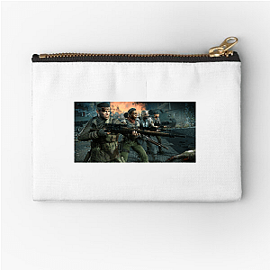 Zombie Army Iconic X Ray Kills and Undead Nazis Motif Zombie Army Zipper Pouches