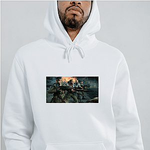 Zombie Army Iconic X Ray Kills and Undead Nazis Motif Zombie Army Hoodies