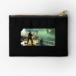 Zombie Army Brains Over Bullets Tee Zombie Army Zipper Pouches