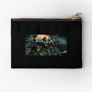 Zombie Army Iconic X Ray Kills and Undead Nazis Motif Zombie Army Zipper Pouches