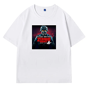 Shoot Twice, Think Once – Zombie Army 4 Zombie Army 4 Dead War T-Shirts